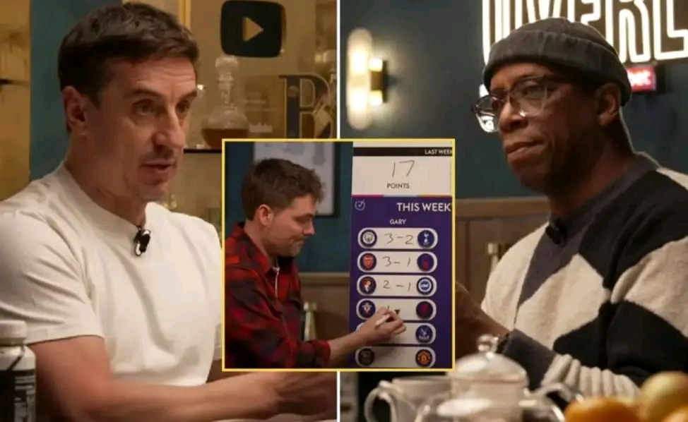 ‘Are you crazy?’: Ian Wright floored by Gary Neville’s Liverpool v Southampton prediction