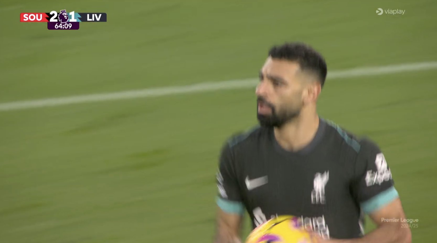 Goal Salah score for Liverpool