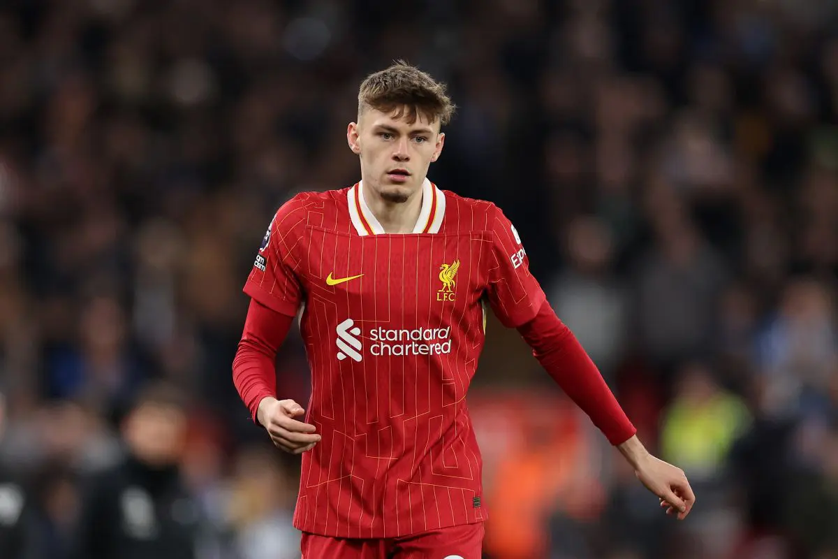 What journalist spotted in final few minutes at Anfield will put a dampener on Liverpool’s glee